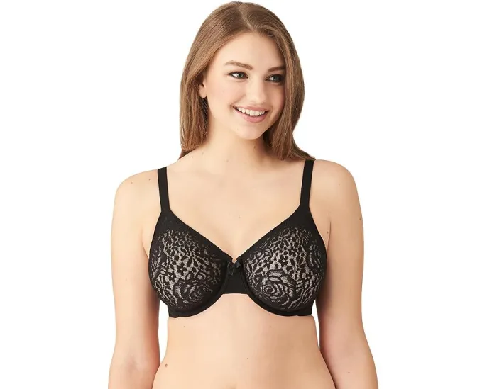 Бюстгальтер Wacoal Halo Lace с косточками и кружевными чашками