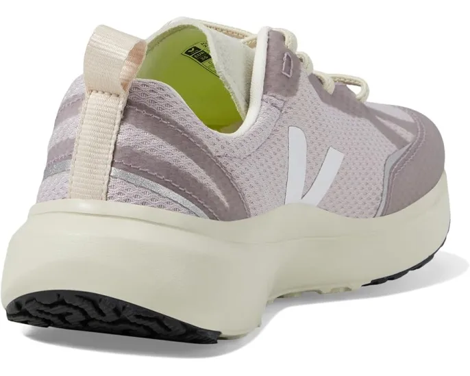 Детские кроссовки VEJA Small Canary Light с текстильным верхом и эластичными шнурками