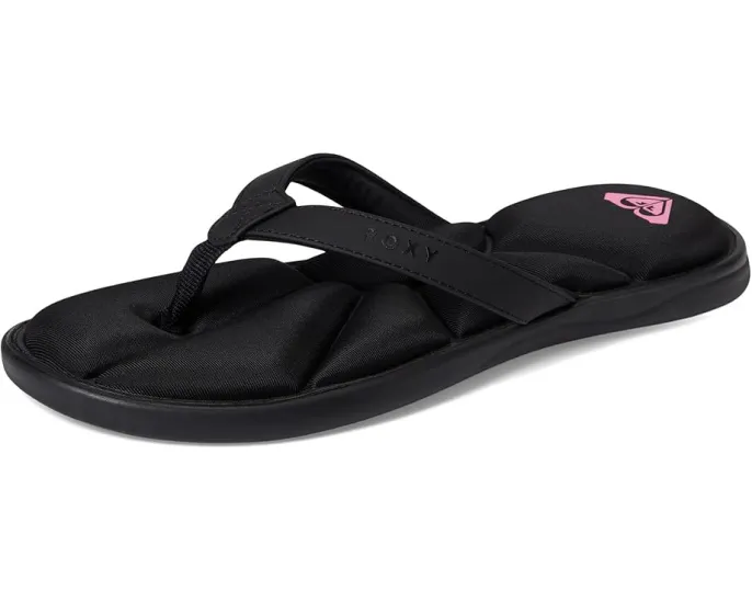 Сланцы Roxy Rays с верхом из полиуретана и стелькой ЭВА для пляжа