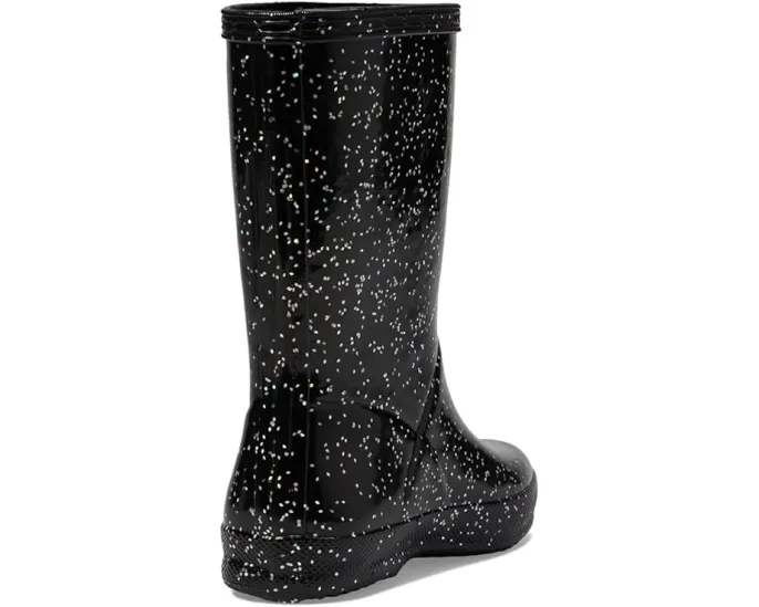 Детские резиновые сапоги Hunter Kids Original First Classic Giant Glitter с блестками