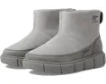 SOREL Детские зимние ботинки Explorer III Slip-On WP без шнуровки с замшевым верхом