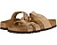 Birkenstock Franca Soft Footbed сандалии из нубука с мягкой стелькой