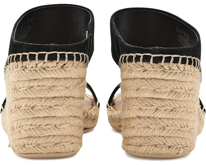 Сандалии Farren Espadrille с клиновидным каблуком и кожаным верхом от Franco Sarto