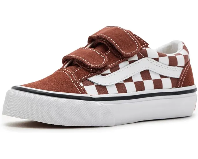 Детские кроссовки Vans Old Skool V на липучках