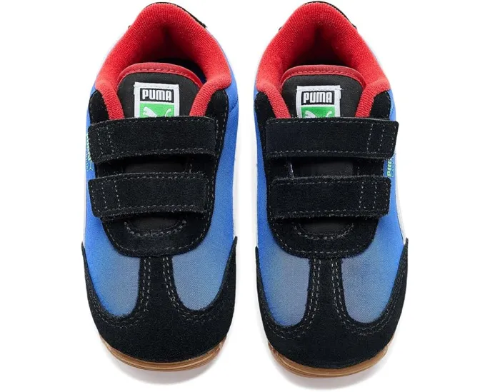 Puma Easy Rider Hook And Loop детские кроссовки на липучках с ретро дизайном