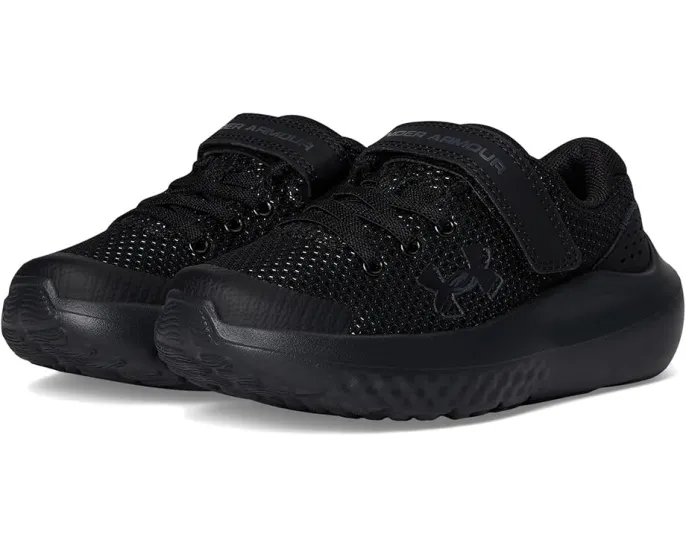 Детские кроссовки Under Armour Surge 4 на липучке для бега и активного отдыха