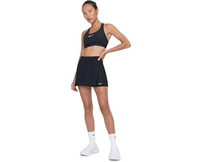 Юбка Nike Dri-FIT для тенниса прямая Black/White