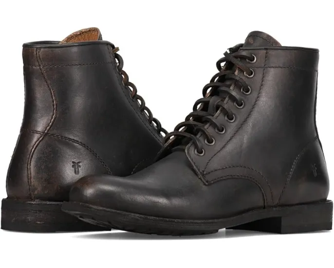 Ботинки Tyler Flex Lace Up на шнуровке с круглым носком и резиновой подошвой
