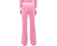 Штаны Juicy Couture Heritage из велюра с заниженной талией и карманами
