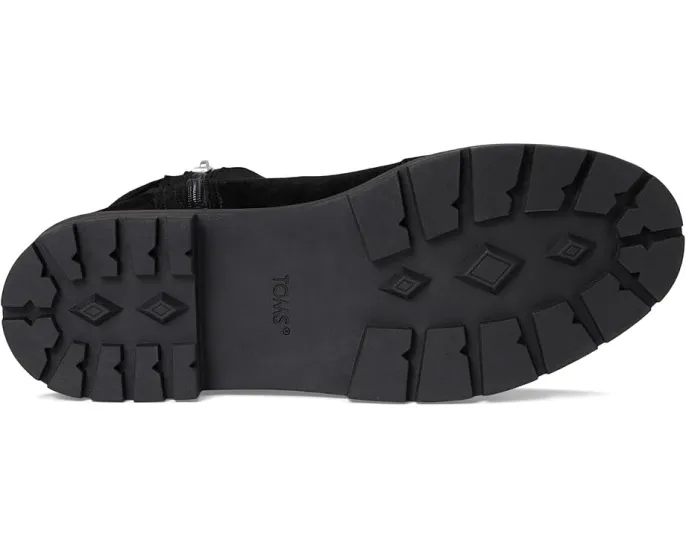 Ботинки TOMS Astrid из замши с декоративной перемычкой и защитой Scotchgard