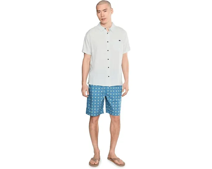 Шорты Tommy Bahama Cotton Woven Printed Jam с эластичным поясом