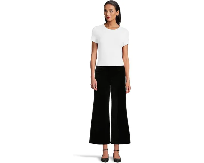 Брюки Paige Clean Front Anessa из вельвета