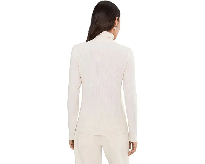 Водолазка Madewell Coverstitch с драпировкой из вискозного рубчика