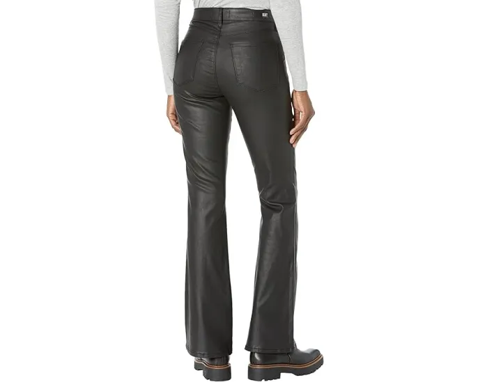 Джинсы KUT from the Kloth Ana с клешеным силуэтом и покрытием