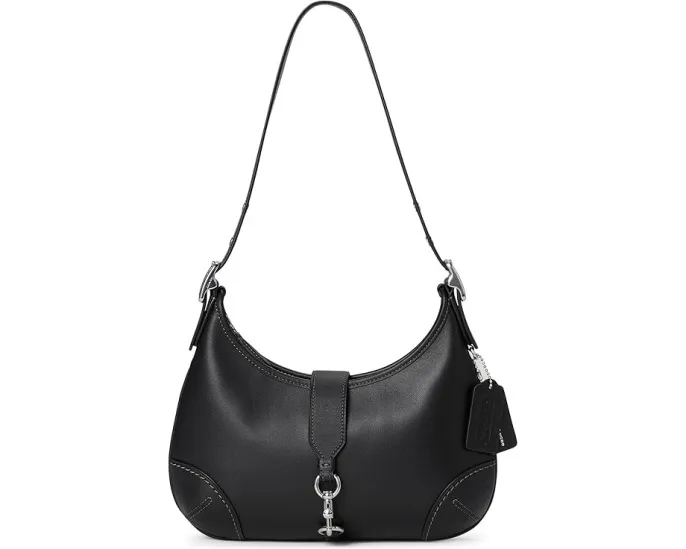 Сумка COACH Hamptons Hobo из мягкой кожи с регулируемым ремнем