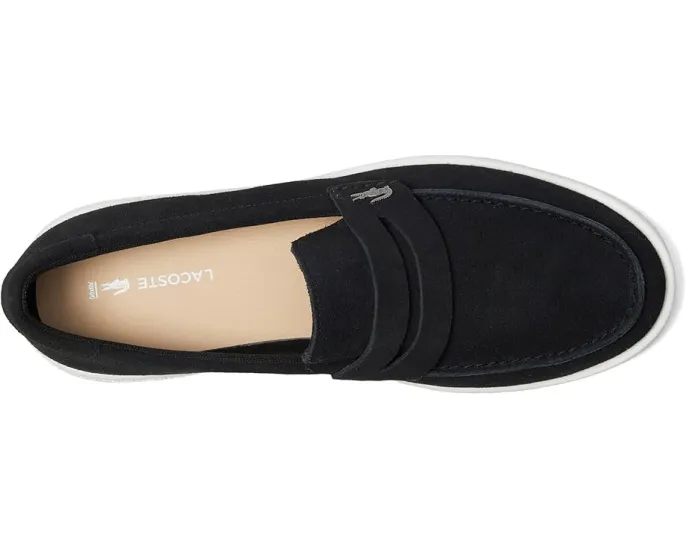 Кроссовки Lacoste Cochet из качественной кожи с круглым носком