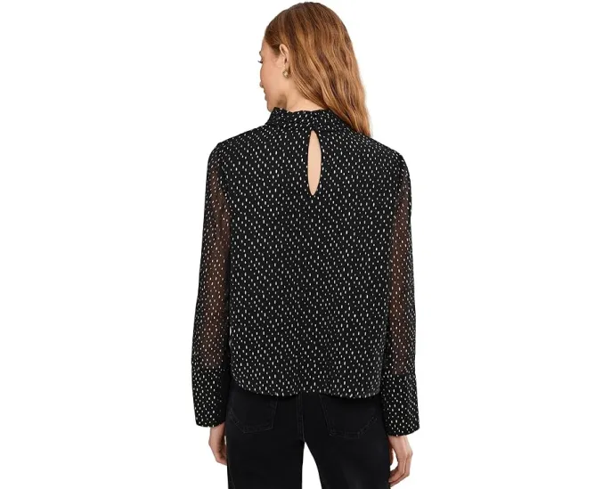 Блузка Vince Camuto с длинным рукавом-колокол и застежкой-ключкой