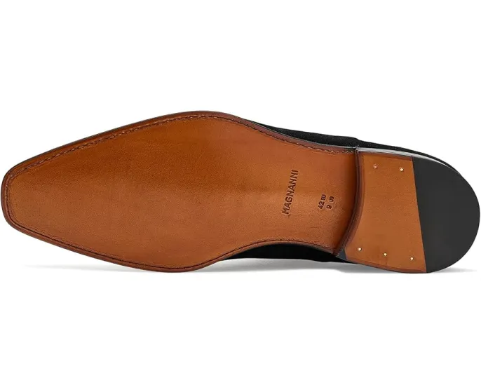 Туфли Magnanni Weiss из замши на шнуровке с кожаной подошвой
