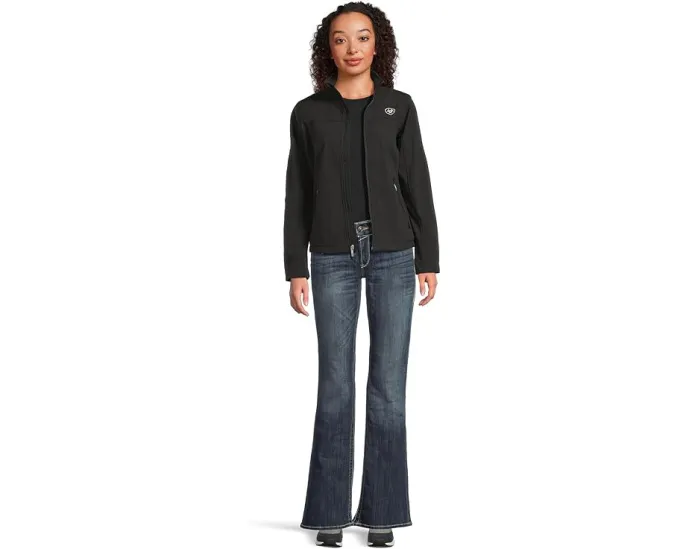 Джинсы Ariat R.E.A.L. Bootcut Stretch Entwined в Festival Blue с клешом