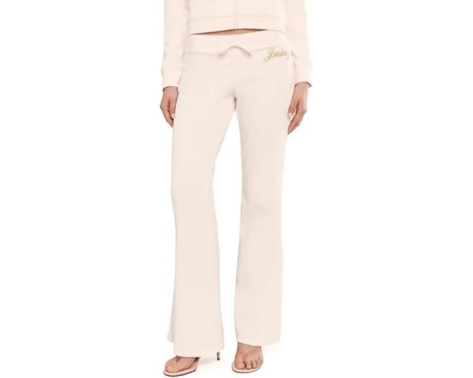 Штаны Heritage Low Rise Track Pants с контрастной отделкой от Juicy Couture