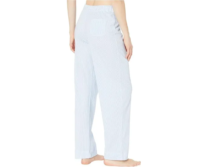 Брюки длинные Lauren Ralph Lauren из хлопкового джерси в полоску