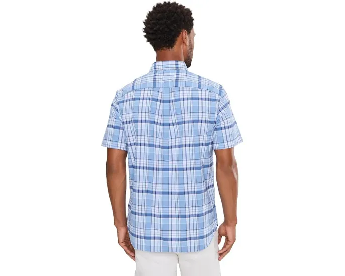 Рубашка с коротким рукавом Bimini Plaid Featherweight Performance от Vineyard Vines