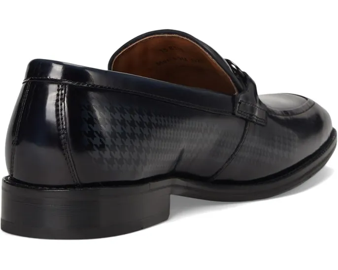 Johnston & Murphy Sullivan Bit из итальянской телячьей кожи с узором «гусиная лапка»