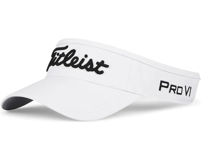 Козырек Titleist Tour Performance Visor бело-черный