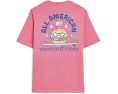 Детская футболка Vineyard Vines All American Burger с коротким рукавом