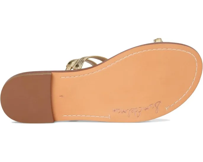 Сандалии Sam Edelman Harlyn с минималистичными ремешками и миндалевидным носком