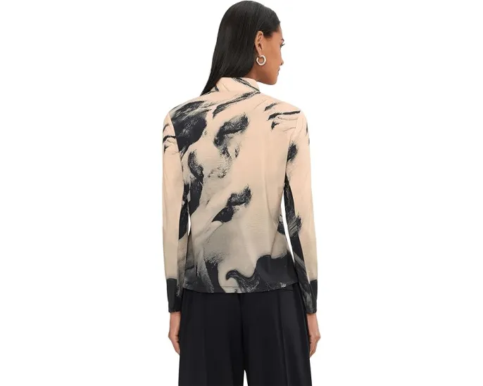 Длинная блузка Jamie Sadock с длинным рукавом и принтом Spirit