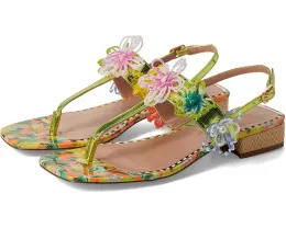 Сандалии Blue by Betsey Johnson Jaydda на каблуке с цветочным декором