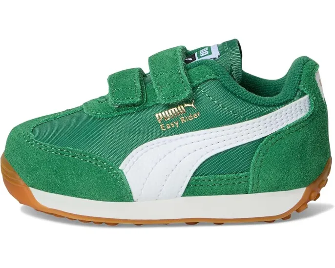 Кроссовки PUMA Kids Easy Rider на липучках с верхом из замши