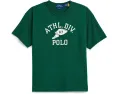 Футболка Polo Ralph Lauren Big Fit Logo Cotton Tee (Toddler/Little Kid)