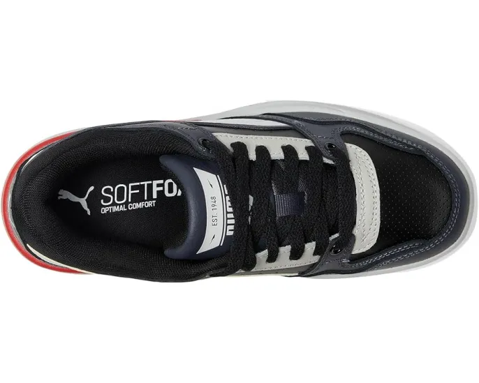 Кроссовки Puma Rebound Layup Lo для детей с ретро дизайном и мягкой стелькой SoftFoam+