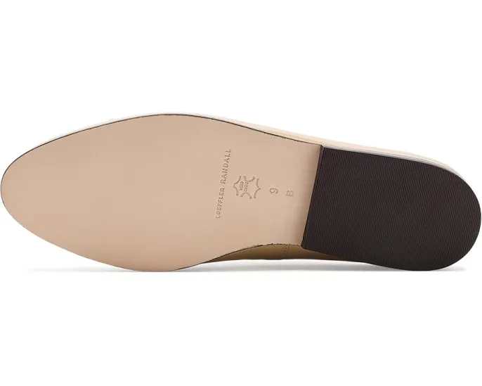 Балетки Loeffler Randall Noelle Flat из мягкой кожи с бантом