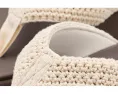 Сандалии SKECHERS Asana Luxe Valley Chic 2 с плетеным трикотажным верхом и просторной посадкой