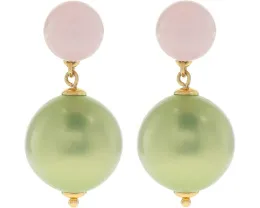 Серьги капли Bright Spots с кубическим цирконием и застежкой пушбэк