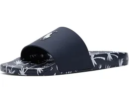 Сланцы Polo Ralph Lauren с цветочным принтом и мягкой подошвой EVA