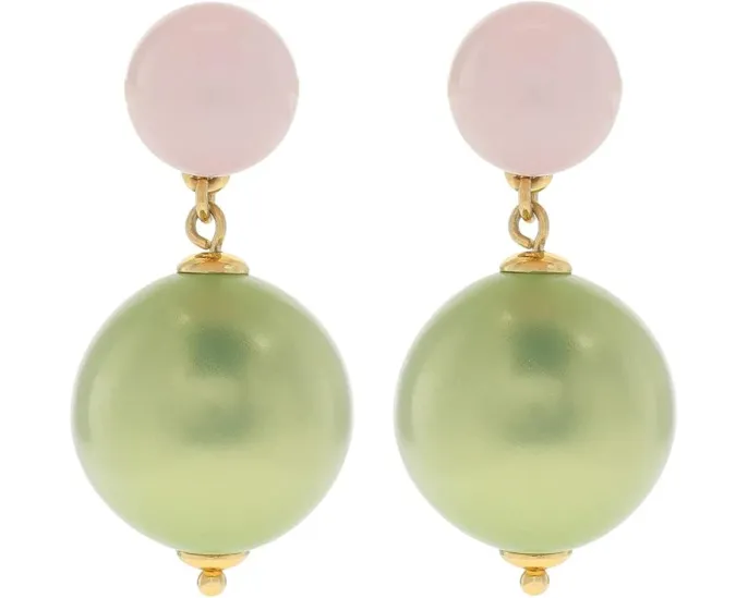 Серьги капли Bright Spots с кубическим цирконием и застежкой пушбэк