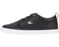 Lacoste Bayliss Sneakers кожаные кеды с перфорацией и фирменным крокодилом