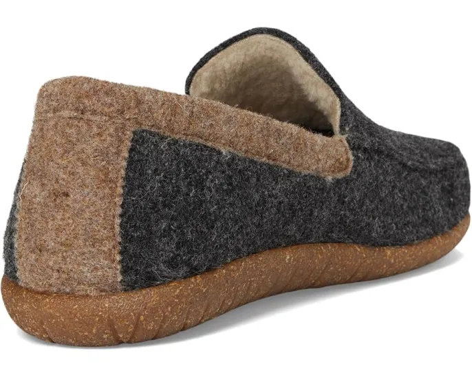 Лоферы Taos Footwear Woolfer из итальянской шерсти с меховой подкладкой