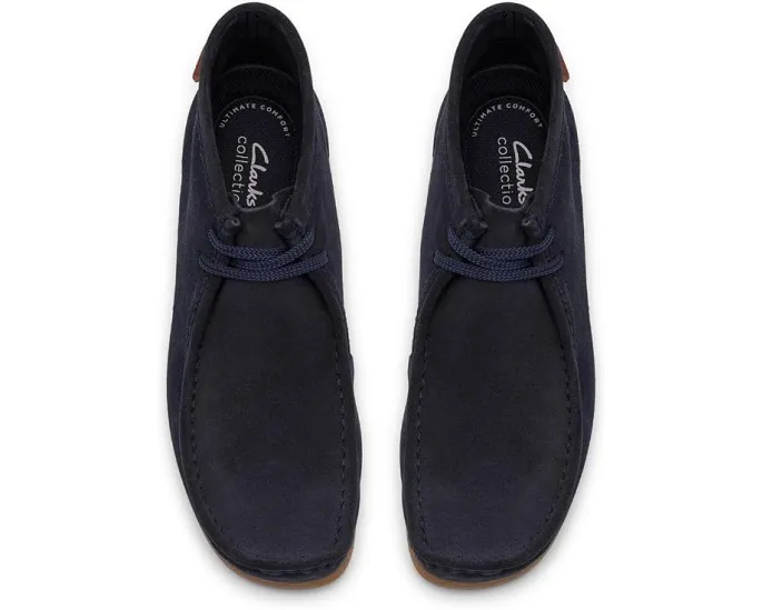Ботинки Clarks Wallaston из замши с комфортной стелькой и подошвой крепового эффекта
