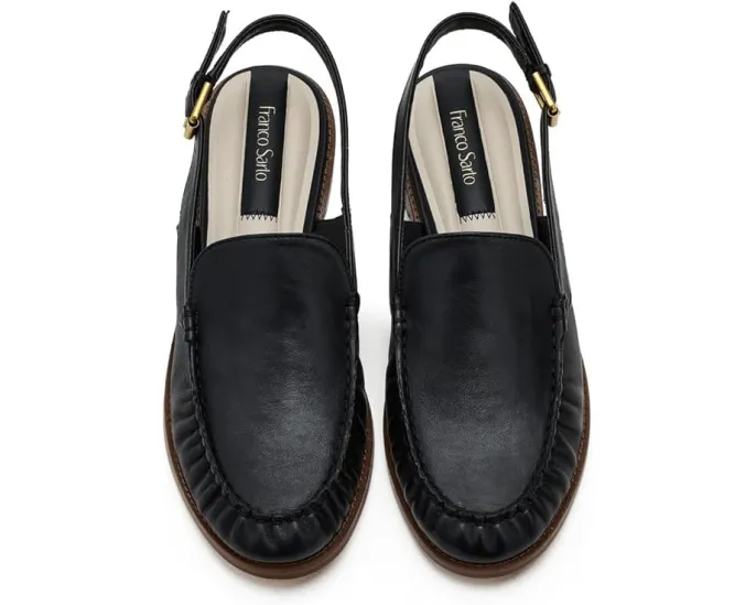 Лоферы Franco Sarto Sully из кожи с круглым носком и регулируемой пряжкой