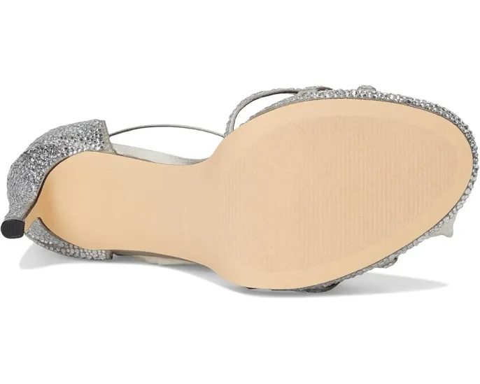 Женские босоножки Nine West Lartay на высоком каблуке с украшениями