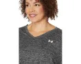 Under Armour Plus Size Tech Short Sleeve V-Neck Twist футболка с V-образным вырезом