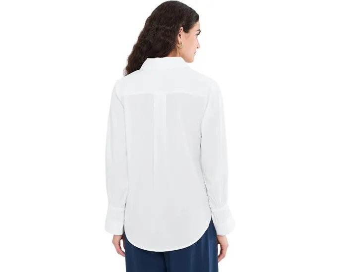 Блуза Adjustable Sleeve Button Front Woven Top Liverpool Los Angeles с регулируемыми рукавами
