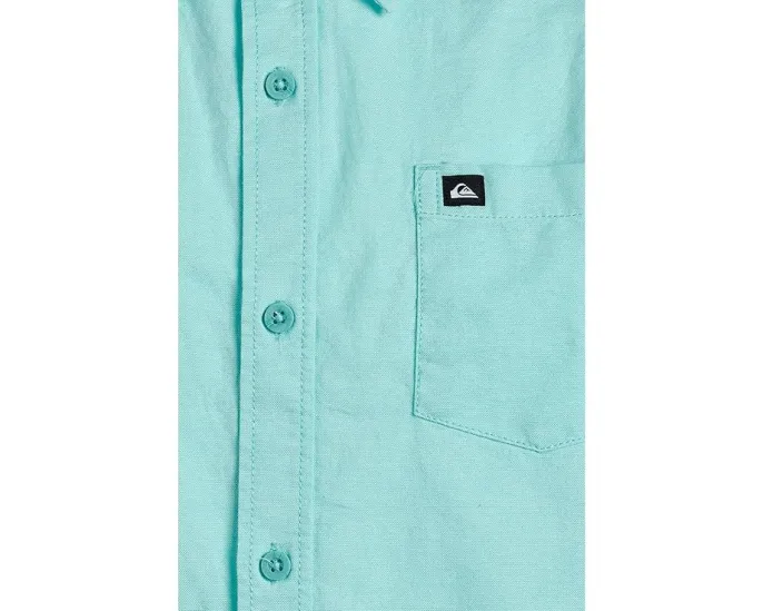 Quiksilver классическая рубашка с коротким рукавом Oxford для детей