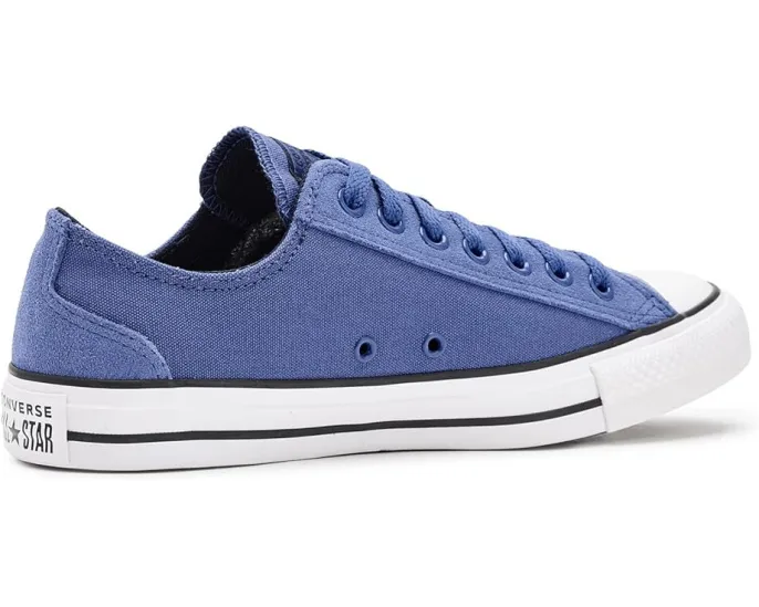 Converse Chuck Taylor All Star Canvas & Suede Low Top с комбинированным верхом