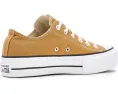 Кроссовки Converse Chuck Taylor All Star Lift Platform Low Top с платформой и круглым носком